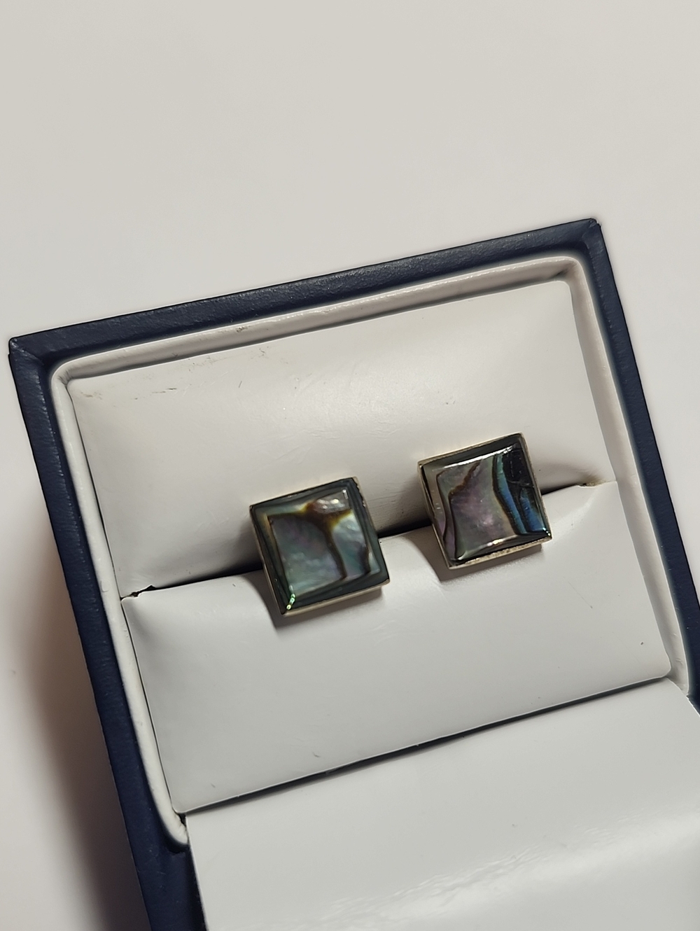 Made In Mexico Earrings Abalone Shell Stud Earrings